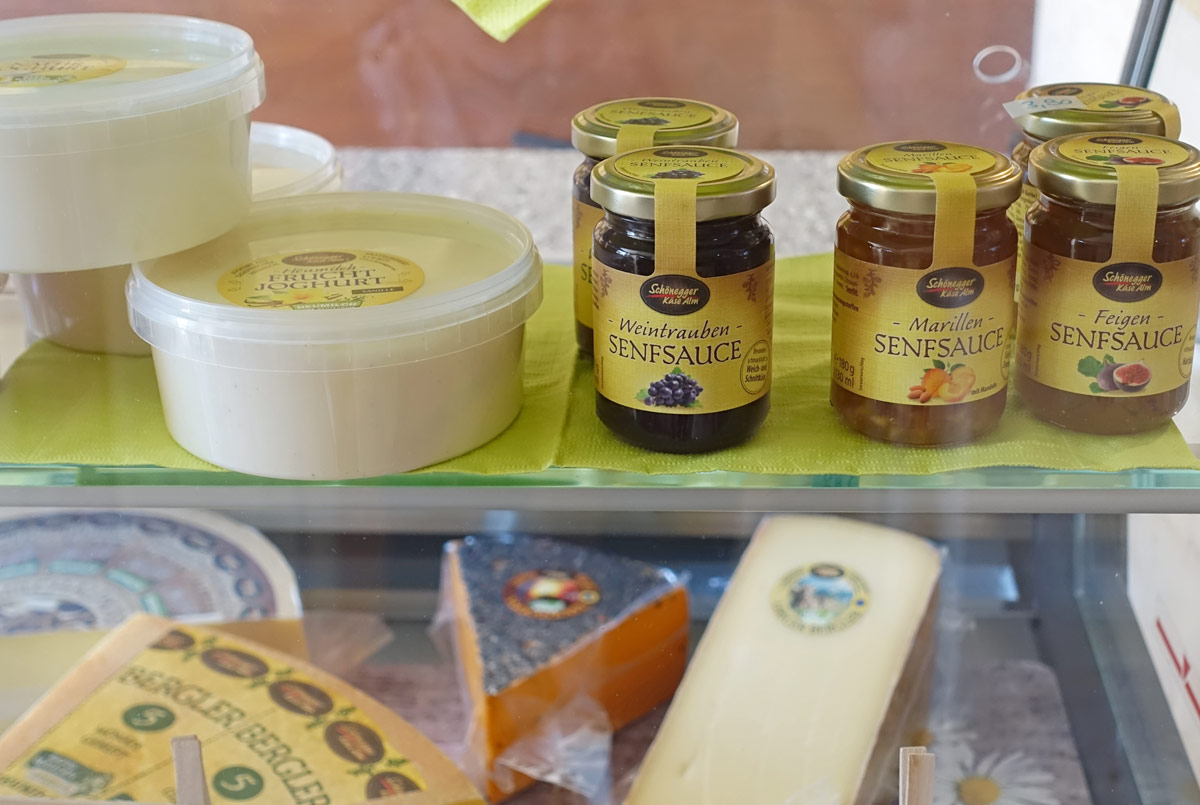Schönegger Käsealm Produkte