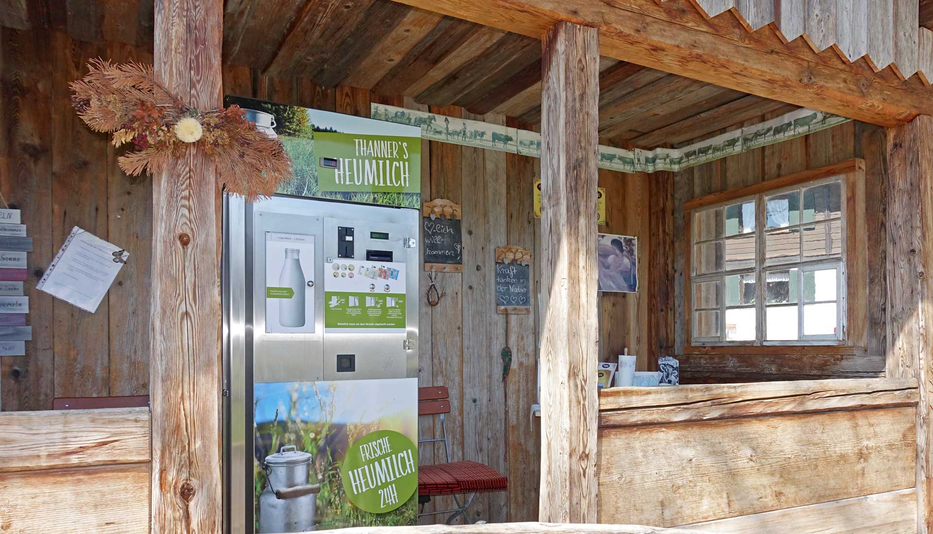 Milchtankstelle 24h - Brotzeitstube Beim Thanner